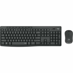 Tastiera e Mouse Wireless Logitech MK295 Nero Qwerty in Spagnolo