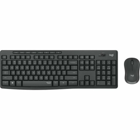 Tastiera e Mouse Wireless Logitech MK295 Nero Qwerty in Spagnolo