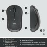 Tastiera e Mouse Wireless Logitech MK295 Nero Qwerty in Spagnolo