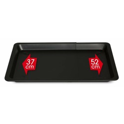 Vassoio da Forno CARE KAT3701 Nero Acciaio Plastica