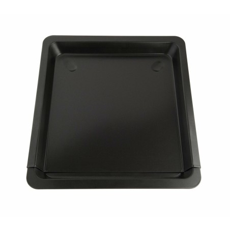 Vassoio da Forno CARE KAT3701 Nero Acciaio Plastica