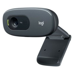 Webcam Logitech 960-001063 720 px Nero
