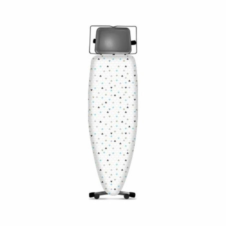 Asse da Stiro Taurus ARGENTA ELEGANCE Rettangolare 130 x 47 cm Bianco Metallo