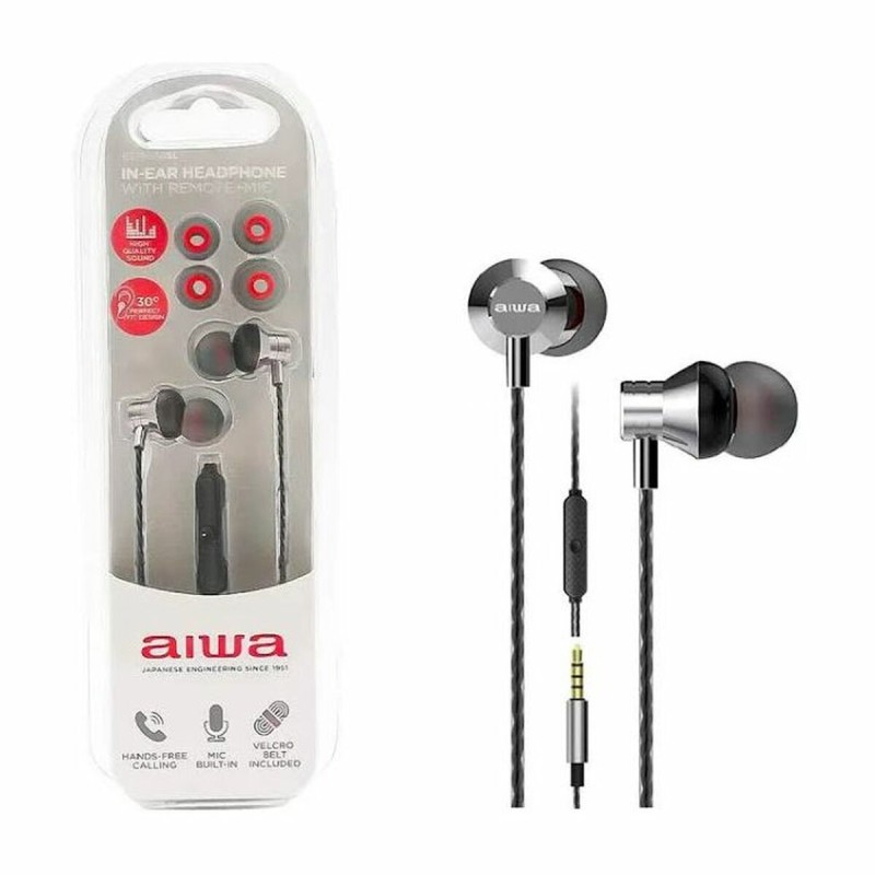 Auricolari Aiwa ESTM50SL Argentato Auricolari Aiwa ESTM50SL Argentato
