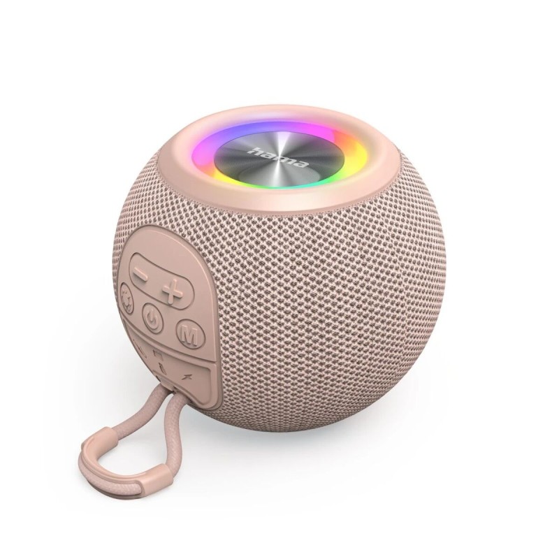 Altoparlante Bluetooth Portatile Hama 00188240 5 W Rosa Altoparlante Bluetooth Portatile Hama 00188240 5 W Rosa
