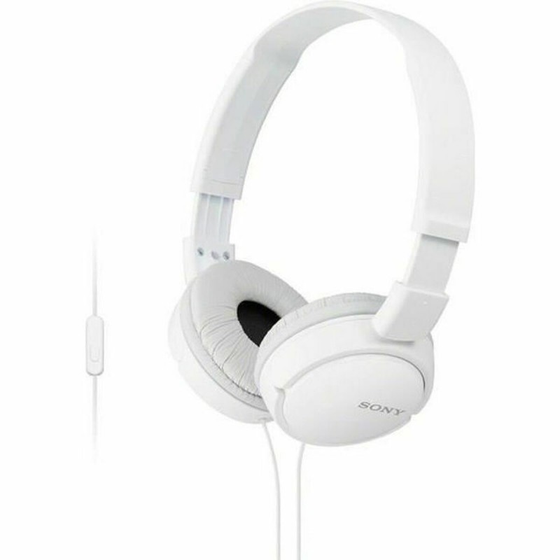 Auricolari con Microfono Sony MDR-ZX110AP Bianco Auricolari con Microfono Sony MDR-ZX110AP Bianco