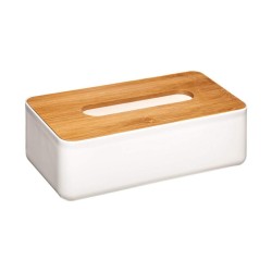 Scatola per fazzoletti di carta 5five Simply Smart Baltik 25 x 13 x 8.7 cm polipropilene Bianco