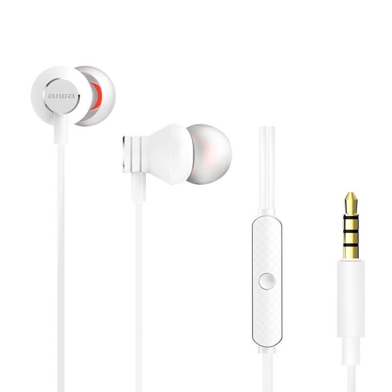 Auricolari Aiwa ESTM50WT Bianco Auricolari Aiwa ESTM50WT Bianco