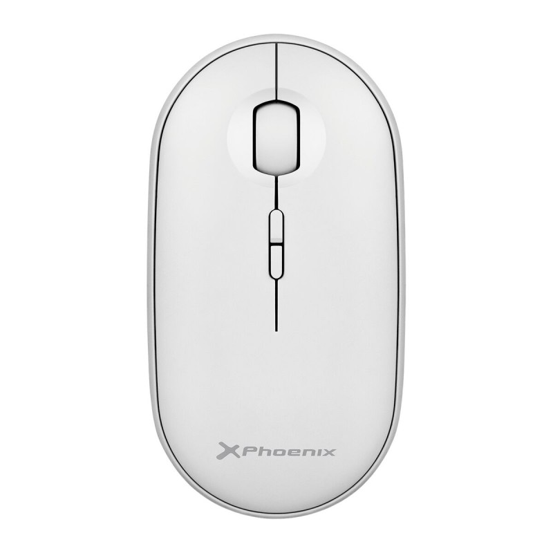 Mouse Ottico Wireless Phoenix Bianco 1600 dpi (1 Unità) Mouse Ottico Wireless Phoenix Bianco 1600 dpi (1 Unità)