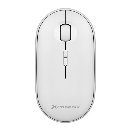 Mouse Ottico Wireless Phoenix Bianco 1600 dpi (1 Unità)