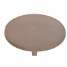 Tavolo aggiuntivo DKD Home Decor Rosa Alluminio (40 x 40 x 50 cm)