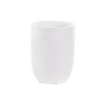 Bicchiere DKD Home Decor Bianco Cemento 8 x 8 x 10,5 cm