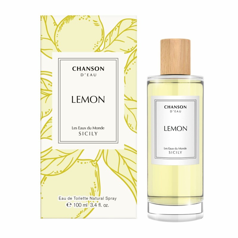 Profumo Donna Coty Chanson d'Eau Lemon EDT 100 ml Profumo Donna Coty Chanson d'Eau Lemon EDT 100 ml