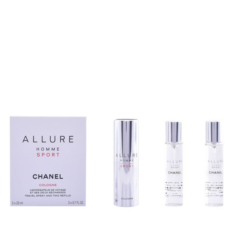 Profumo Uomo Allure Homme Sport Cologne Chanel 3145891233001 EDC (3 pcs) Allure Homme Sport Cologne 20 ml Profumo Uomo Allure Homme Sport Cologne Chanel 3145891233001 EDC (3 pcs) Allure Homme Sport Cologne 20 ml