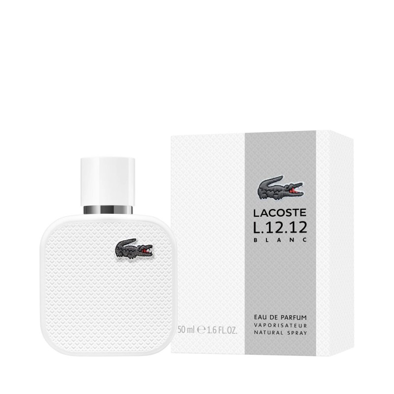 Profumo Uomo Lacoste L.12.12 Blanc EDP 50 ml Profumo Uomo Lacoste L.12.12 Blanc EDP 50 ml
