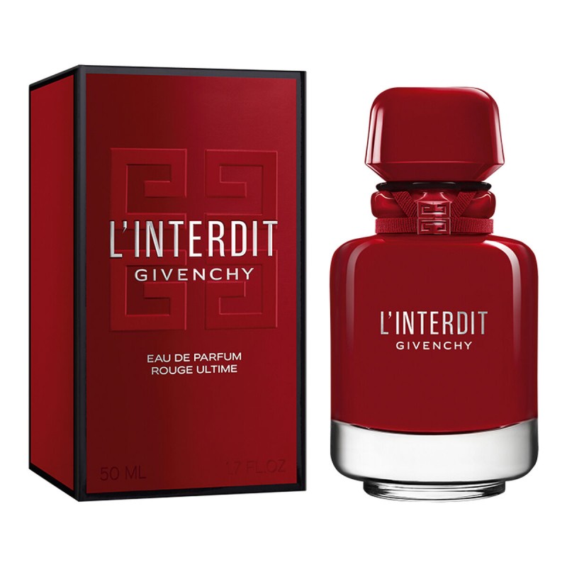 Profumo Donna Givenchy L'Interdit Rouge Ultime EDP 50 ml Profumo Donna Givenchy L'Interdit Rouge Ultime EDP 50 ml