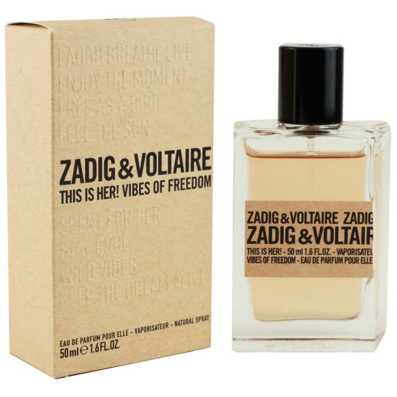 Profumo Donna Zadig & Voltaire THIS IS HER! EDP EDP 50 ml Profumo Donna Zadig & Voltaire THIS IS HER! EDP EDP 50 ml