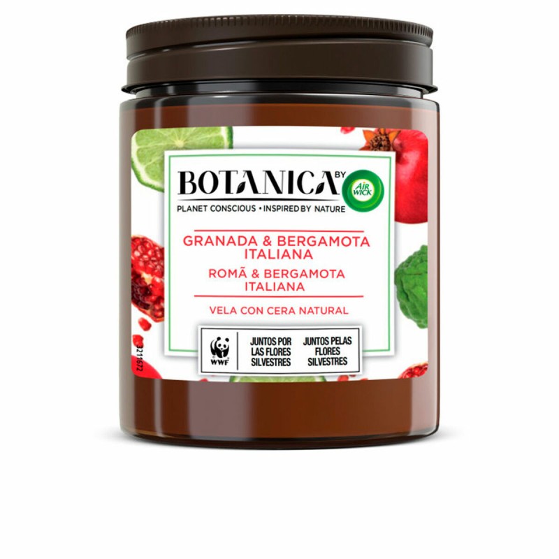 Candela Profumata Air Wick Botanica Melagrana Bergamotto 205 g Candela Profumata Air Wick Botanica Melagrana Bergamotto 205 g