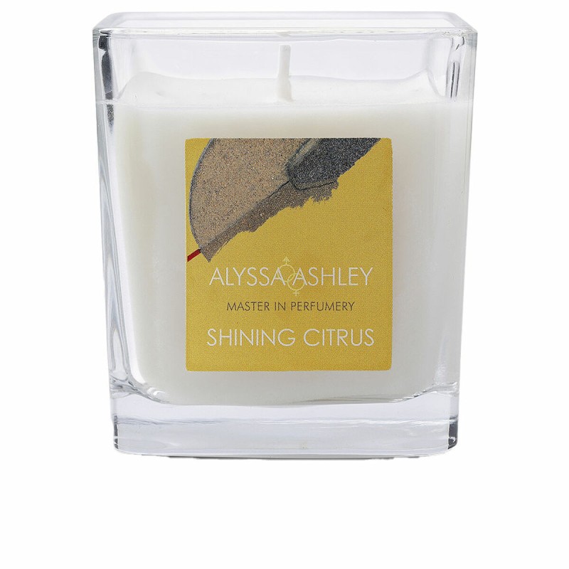 Candela Profumata Alyssa Ashley Shining Citrus 145 g Candela Profumata Alyssa Ashley Shining Citrus 145 g
