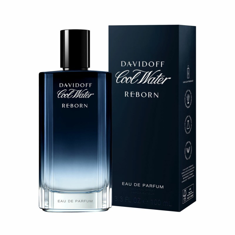 Profumo Uomo Davidoff Cool Water Reborn EDP 100 ml Profumo Uomo Davidoff Cool Water Reborn EDP 100 ml