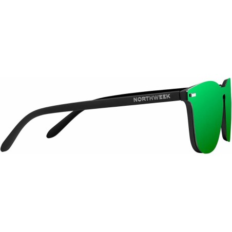 Occhiali da sole Unisex Northweek Wall Phantom Ø 45 mm Verde Nero
