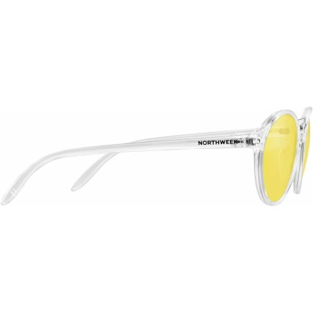 Occhiali da sole Unisex Northweek Vesca Bright Ø 47 mm Giallo Trasparente