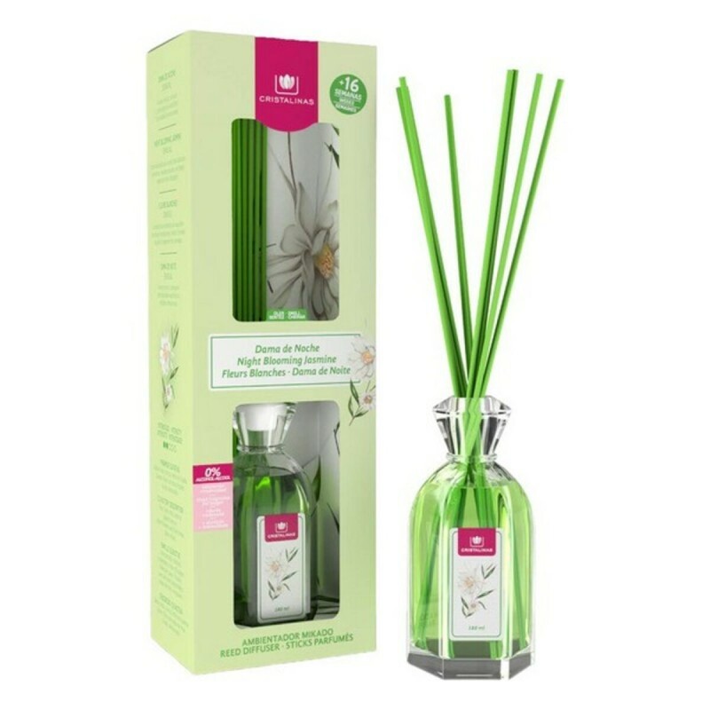 Deodorante per Ambienti Night Blooming Jasmine Cristalinas Mikado 180 ml Deodorante per Ambienti Night Blooming Jasmine Cristalinas Mikado 180 ml