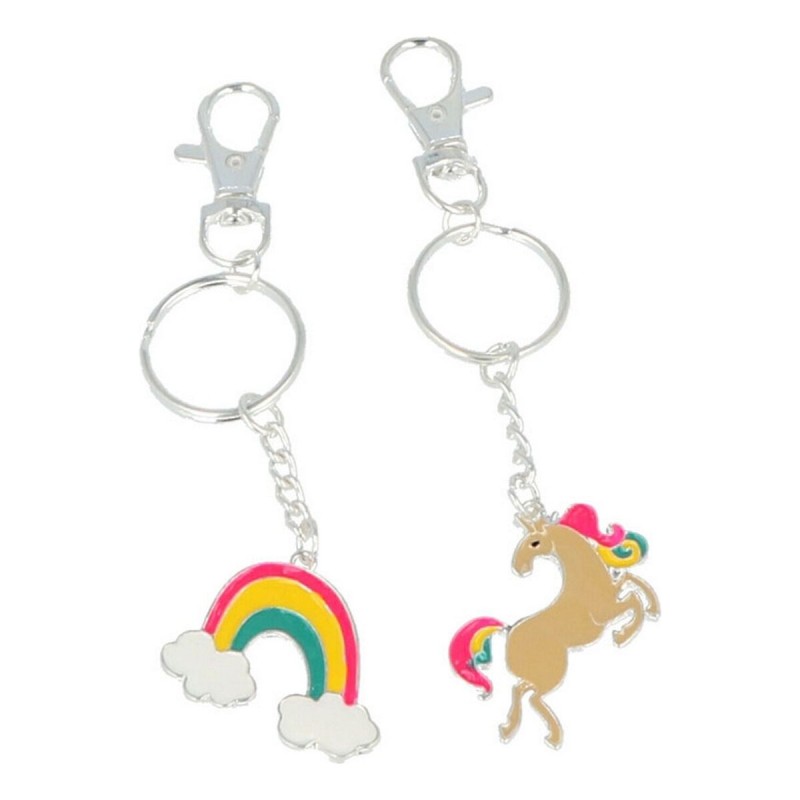 Portachiavi Inca Unicorno Arcobaleno (2 pcs) Portachiavi Inca Unicorno Arcobaleno (2 pcs)