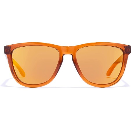 Occhiali da sole Unisex Hawkers One Raw Polarizzate Ø 55,7 mm Rosa Trasparente