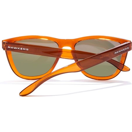 Occhiali da sole Unisex Hawkers One Raw Polarizzate Ø 55,7 mm Rosa Trasparente