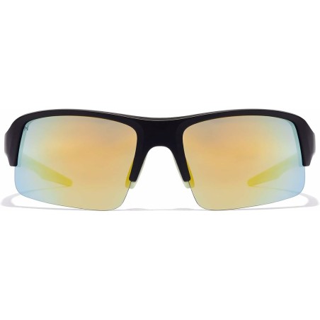Occhiali da sole Unisex Hawkers Bat Ø 45 mm Giallo Nero