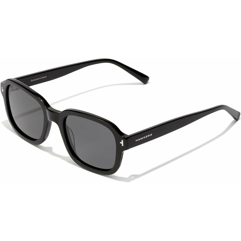 Occhiali da sole Unisex Hawkers Twist Ø 49 mm Nero Occhiali da sole Unisex Hawkers Twist Ø 49 mm Nero