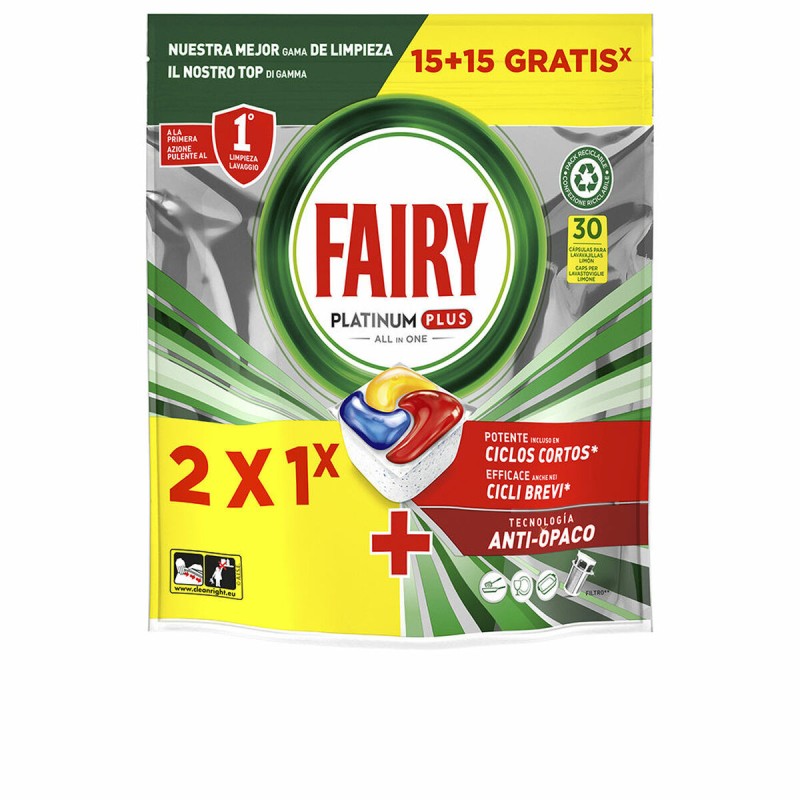 Pastiglie per lavastoviglie Fairy FAIRY PLATINUM Pastiglie per lavastoviglie Fairy FAIRY PLATINUM