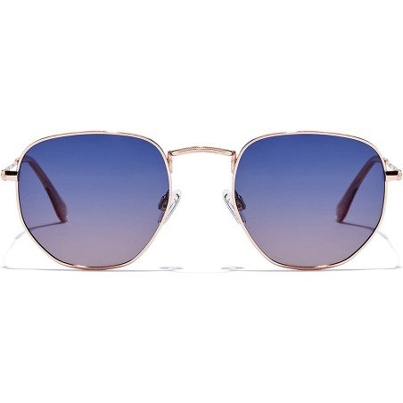 Occhiali da sole Unisex Hawkers Sixgon Drive Polarizzate Ø 51 mm Grigio