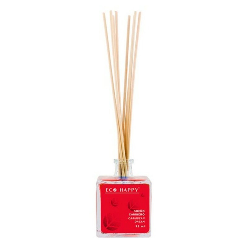 Bastoncini Profumati Mikado Sueño Caribeño Eco Happy Sueño Caribeño 95 ml Bastoncini Profumati Mikado Sueño Caribeño Eco Happy Sueño Caribeño 95 ml