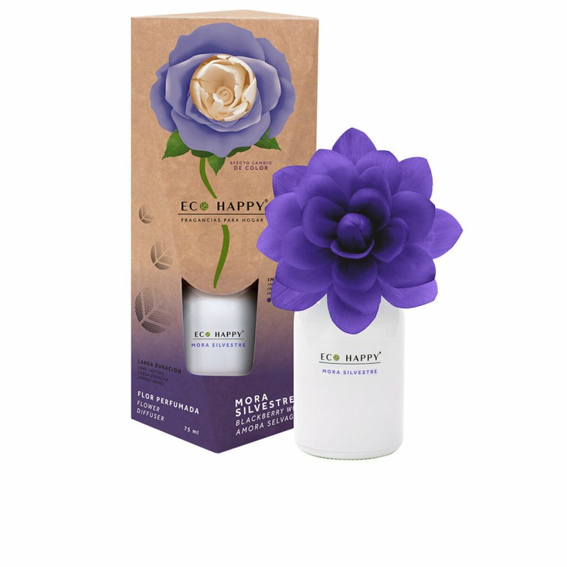 Deodorante per Ambienti Eco Happy Mora Silvestre Fiore Mora 75 ml Deodorante per Ambienti Eco Happy Mora Silvestre Fiore Mora 75 ml