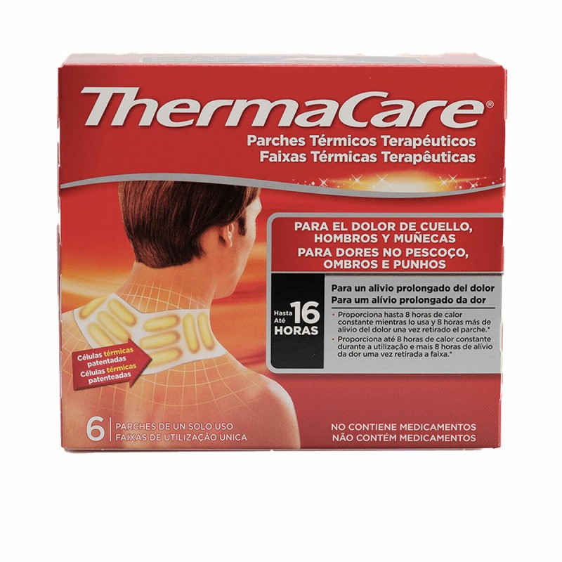 Toppe termoadesive Thermacare Thermacare (6 Unità) Toppe termoadesive Thermacare Thermacare (6 Unità)