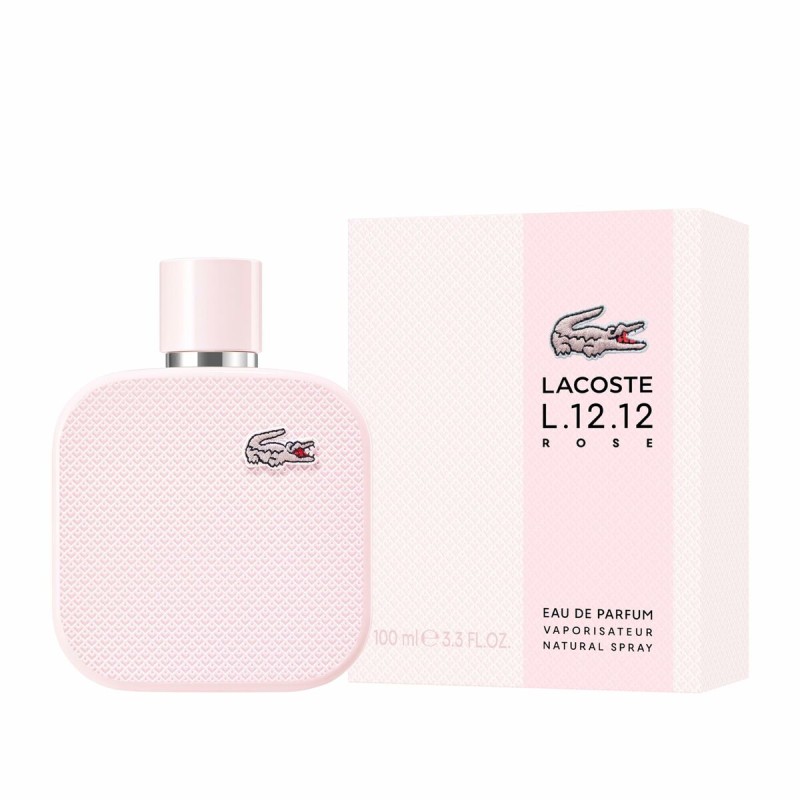 Profumo Donna Lacoste L.12.12 Rose EDP 100 ml Profumo Donna Lacoste L.12.12 Rose EDP 100 ml