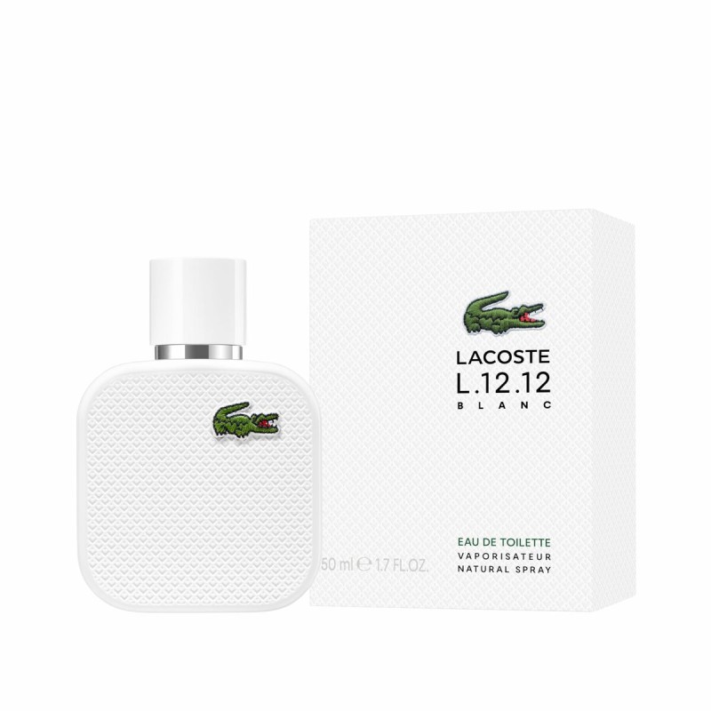 Profumo Uomo Lacoste L.12.12 Blanc EDT 50 ml Profumo Uomo Lacoste L.12.12 Blanc EDT 50 ml