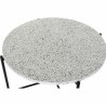 Tavolo da Pranzo DKD Home Decor Pietra Ferro 80 x 80 x 45 cm