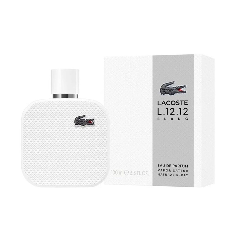 Profumo Uomo Lacoste L.12.12 Blanc EDP 100 ml Profumo Uomo Lacoste L.12.12 Blanc EDP 100 ml