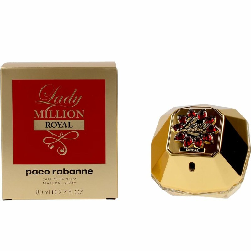 Profumo Donna Paco Rabanne LADY MILLION EDP EDP 80 ml Lady Million Royal Profumo Donna Paco Rabanne LADY MILLION EDP EDP 80 ml Lady Million Royal