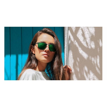 Occhiali da sole Unisex Northweek Shelter Matte Ø 47 mm Verde Nero