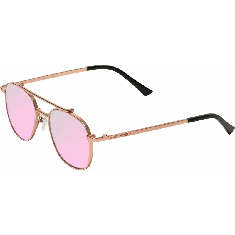 Occhiali da sole Unisex Northweek Falcon Ø 42 mm Rosa Dorato Occhiali da sole Unisex Northweek Falcon Ø 42 mm Rosa Dorato
