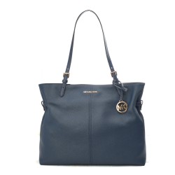 Borsa a Spalla Michael Kors Lenox Azzurro 40 x 32 x 13 cm