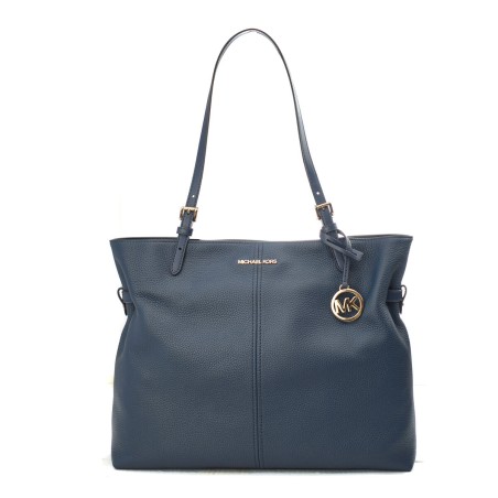 Borsa a Spalla Michael Kors Lenox Azzurro 40 x 32 x 13 cm