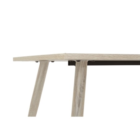Tavolino da Caffè DKD Home Decor Multicolore Naturale Metallo Legno MDF 120 x 60 x 45 cm