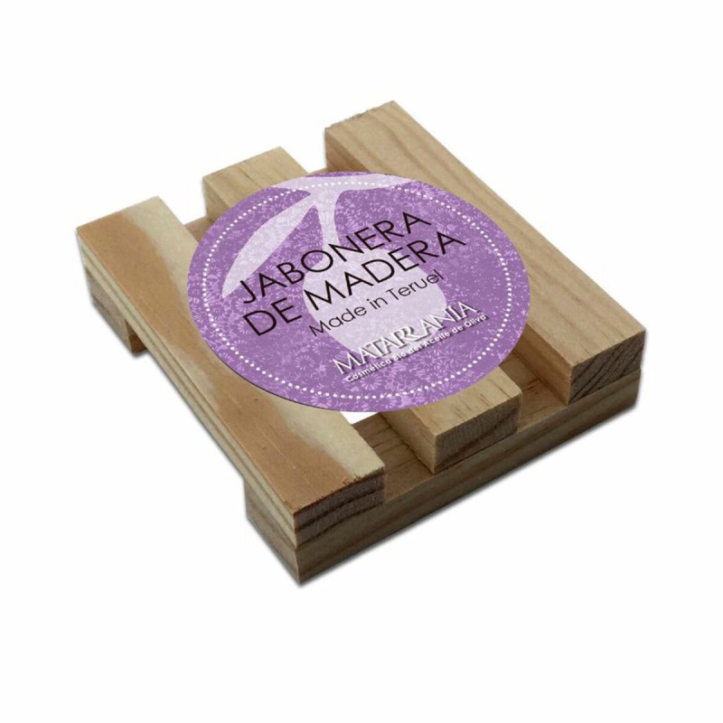 Portasapone Matarrania Jabonera Madera Legno Portasapone Matarrania Jabonera Madera Legno