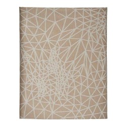 Tovaglia Kinvara Bianco Beige Jacquard