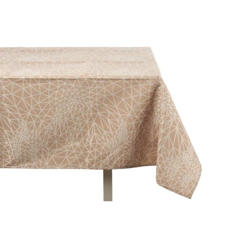 Tovaglia Kinvara Bianco Beige Jacquard